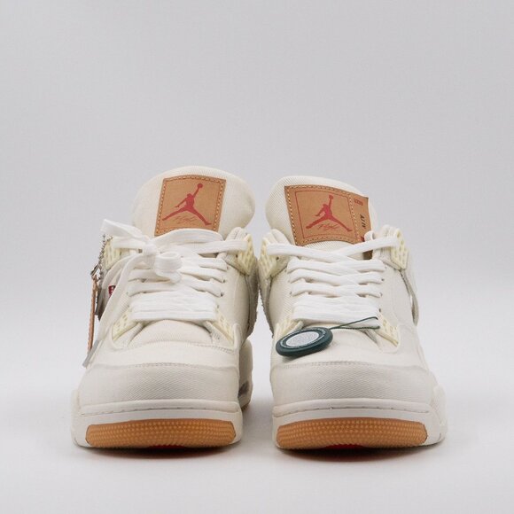 🔹 Air Jordan 4 Retro “Levi’s White” (Levi’s tag) — 13M (DS · AO2571-100) - Picture 5 of 5